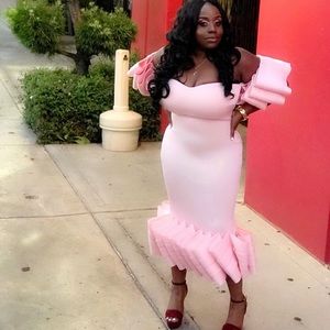 Pretty blush Pink Dress